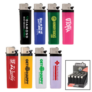 Solid Color Branded Lighters