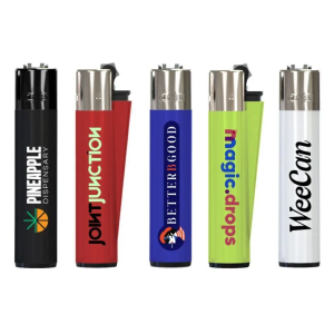 custom clipper lighters with logo - refillable promotional lighters 2