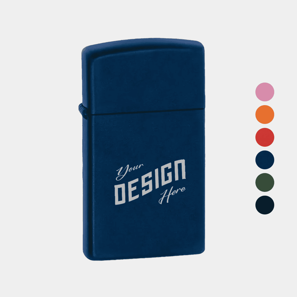 Engraved Slim Zippo Lighters